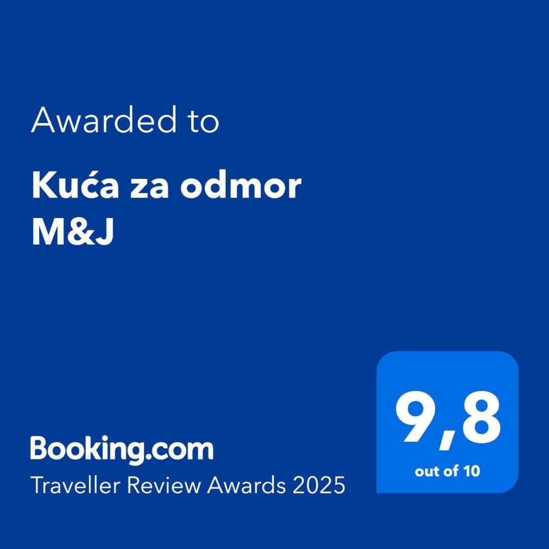 Вилла Kuca Za Odmor M&J Бенковац Экстерьер фото